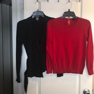 Ann Taylor sweater Duo
